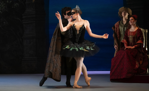Lydia Rose Hough as Odile and Luke Jones and Rothbart in My First Ballet: Swan Lake © Photography by ASH