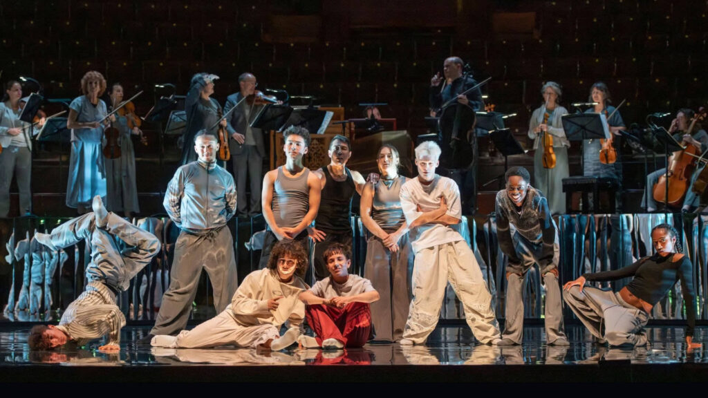 The Story of Breaking Bach - still from performance footage