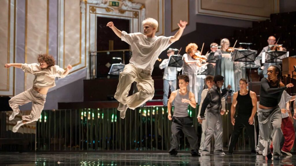 The Story of Breaking Bach -still from performance footage