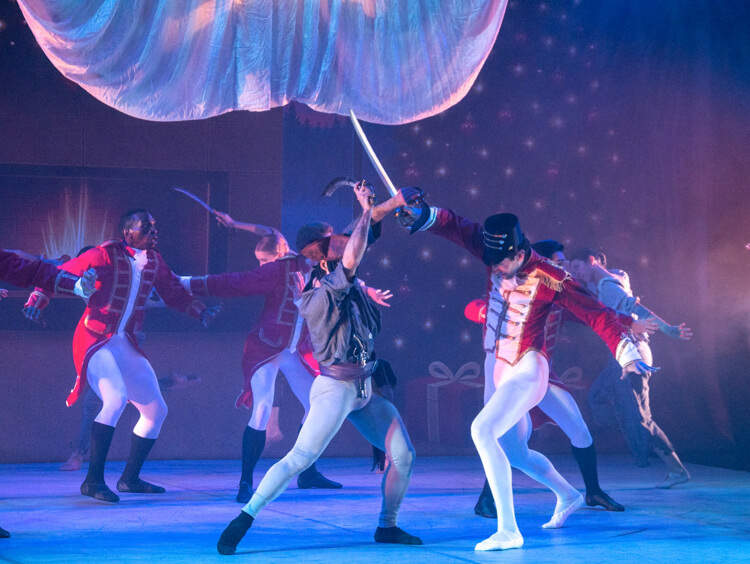 NEBT Nutcracker battle of pirates vs nutcracker soldiers