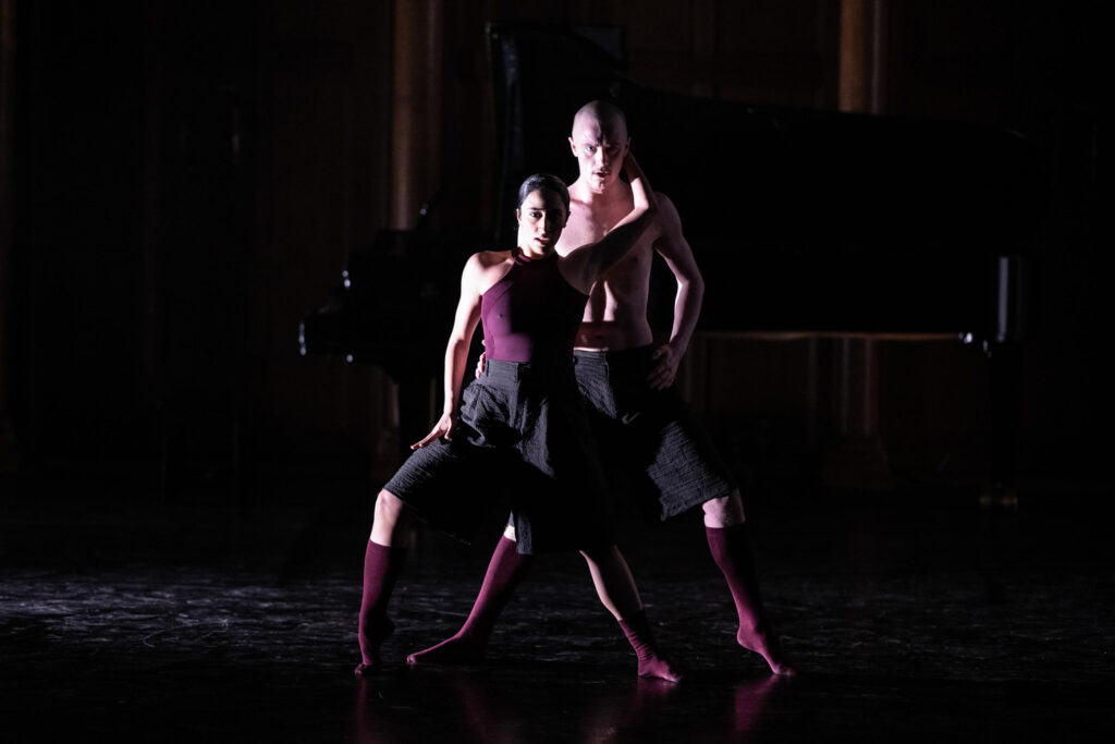 Ballet Nights DecaDance,  Chrysanthi Nicolaou and Django Bates-Blower in Atlas